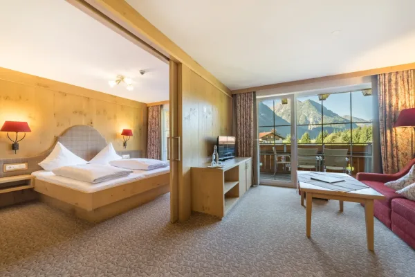 Familien Junior Suite - Wohn- und Schlafbereich
