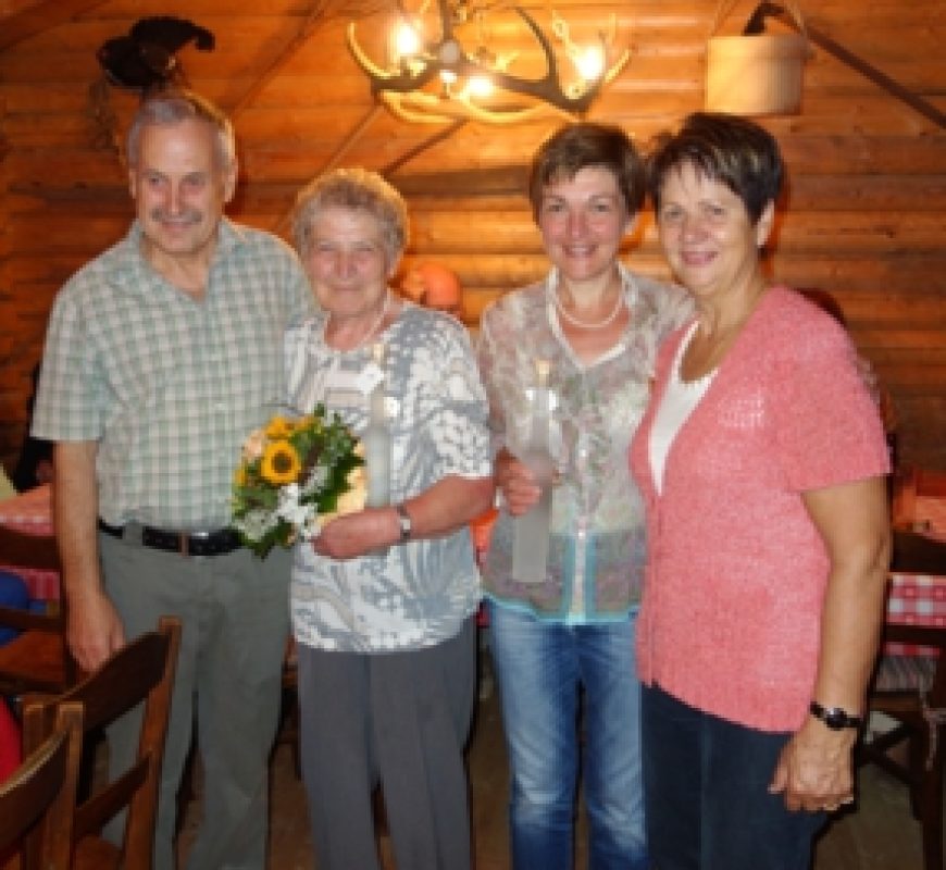 20 Jahre Frau Emma und Erika Erhardt