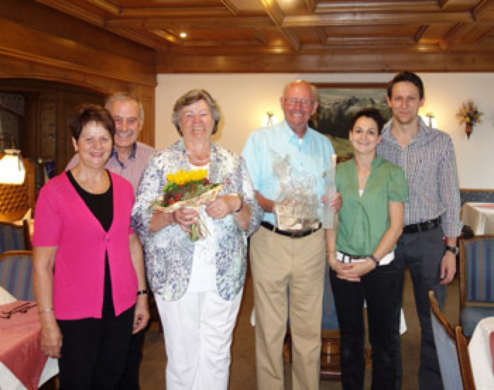 20 Jahre Treue Familie Elfriede und Ewald Steiner