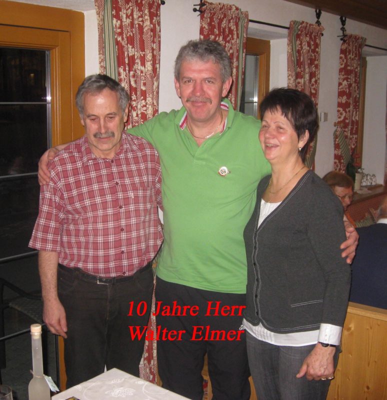 10 Jahre Herr Elmer Walter