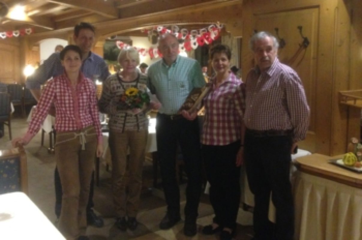 15 Jahre Treue Familie Marie Josee und Johan Van den Bremt