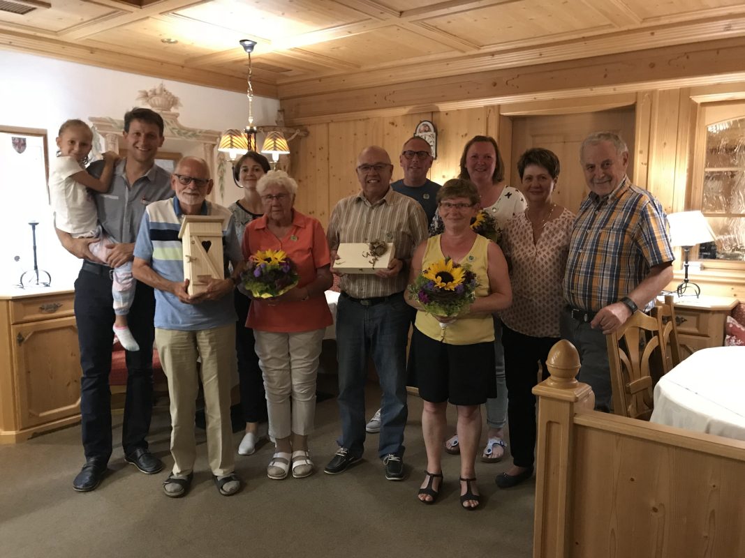 10  Jahre – Familie Marie - Bernadette und Hubert Kimmel